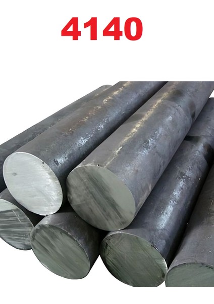Islah Çeliği Mil, 4140 Kalite Çelik, 20 mm Çapında, 'alaşımlı Islah Çubuk 42CRMO4, Dolu Malzeme' Φ20X1000MM