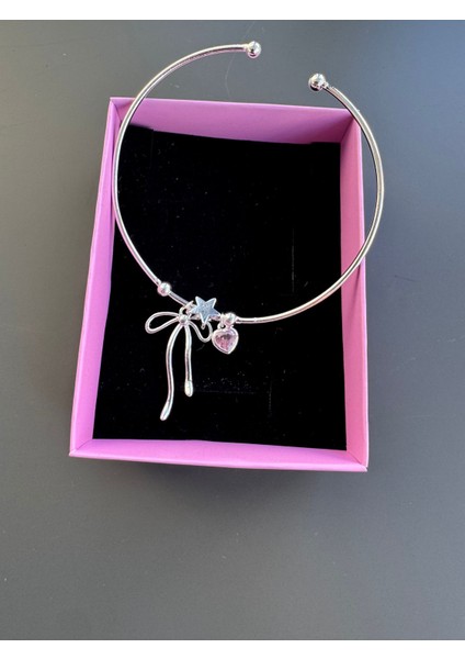 Pembe Fiyonklu Çelik Bileklik fiyatları