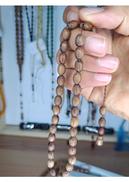 Doğal Grup Beyzi Kesim Kör Diken Ağacı Tesbih fiyatları