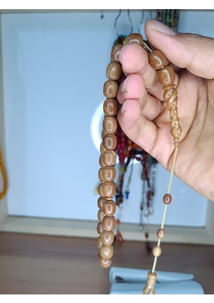 Imame Kalem Işçilikli Fıçı Kesim Kuka Tesbih