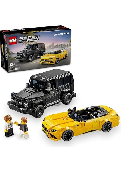 Speed Champions Mercedes–amg G 63 ve Mercedes–amg Sl 63 76924 – 10 Yaş ve Üzeri Kız ve Erkek Çocukları... + 1 LEGO
