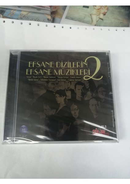 Efsane Dizilerin Efsane Müzikleri 2 Aliye Beyaz Gelincik CD Sıfır