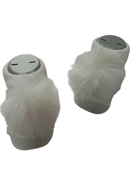 Hoşgeldin Bebek, Yenidoğan Unisex Bebek, Beyaz Şapka Ponpon Çorap Hediye Seti modelleri