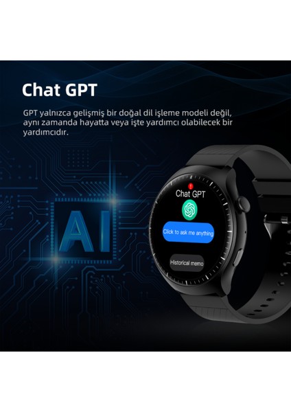 Technosay Watch Hx-4 Pro Akıllı Saat Iphone ve Android Tüm Telefonlara Uyumlu modelleri