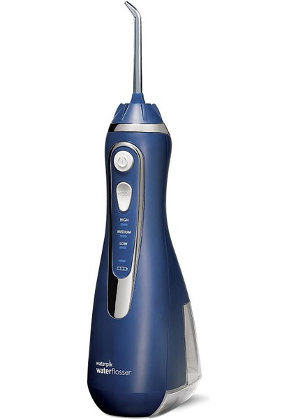 Şarj Edilebilir Tayzikli Su Diş Temizleyici Lacivert Teşhir Ürünü