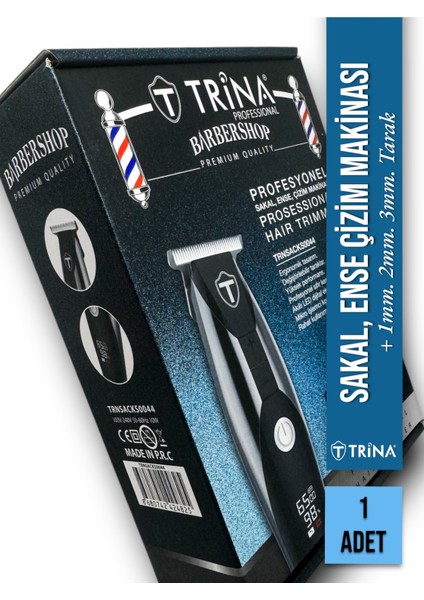Çok Fonksiyonlu Tıraş Makinesi Seti, 3 Tarak, Sakal ve Ense Temizliği fiyatları