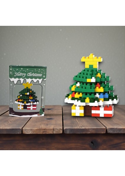 Yılbaşı Ağacı Brıcks 3D Puzzle LEGO +14