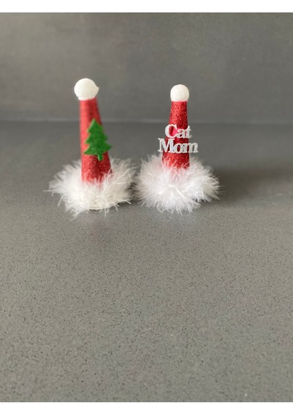 Yılbaşı Şapkası Seti - Kedi ve Sahibi Takım-Noel/ Yeni Yıl Set fiyatları