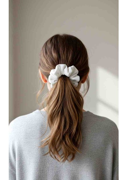 3 Lü Kendinden Simli Kadife Scrunchie – Yumuşak ve Işıltılı Saç Tokası Lastikli Toka| Şık & Rahat Kullanım fiyatları