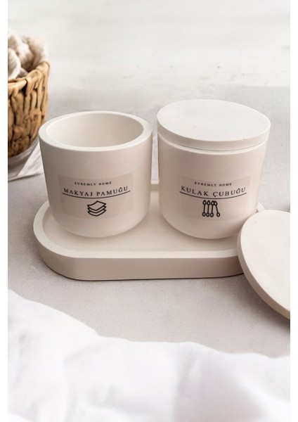 Makyaj Pamuğu - Kulak Çubuğu Banyo Düzenleyici Set fiyatları