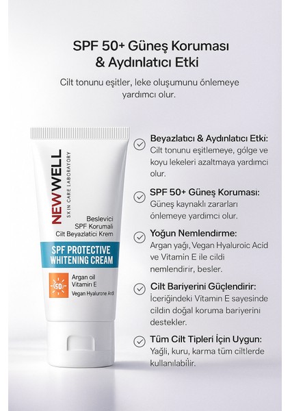 SPF15+ Cilt Beyazlatıcı Krem – Argan Yağlı Leke Karşıtı Yüz Beyazlatıcı indirimleri