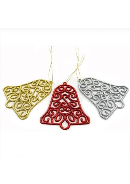 Yılbaşı Ağacı Süsü – Çan Figürü (3’lü Paket) fırsatları