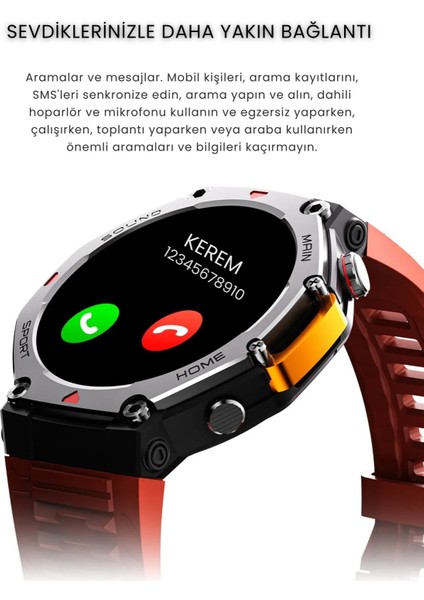 Fırsat7 Watch Rx-4 Akıllı Saat Iphone ve Android Tüm Telefonlara Uyumlu