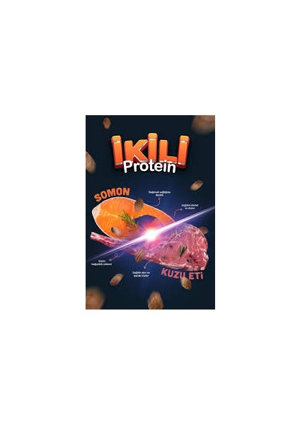 Duo Protein Somonlu & Kuzu Etli Orta ve Büyük Irk Yetişkin Köpek Maması 10 kg fiyatları