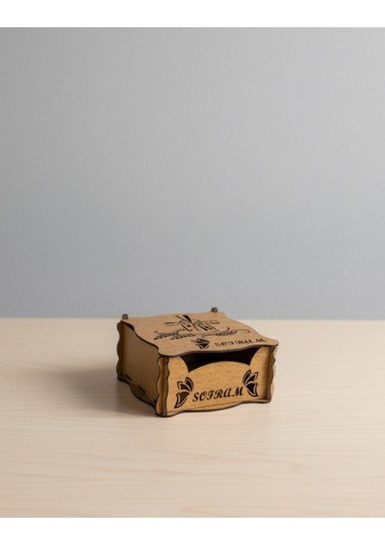 Ahşap Peçetelik Sunumluk Yazılı Yel Değirmeni Detaylı fiyatları