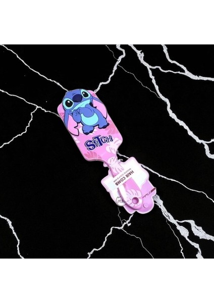 Sevimli Stitch Temalı Renkli Saç Tarağı– Lilo Figürlü Vip 4 Renk