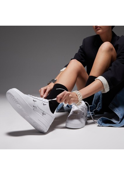 Air Force 1 '07 Lx ''metallic Swoosh Details'' Kadın Sneaker Ayakkabı-Sportxoutlet