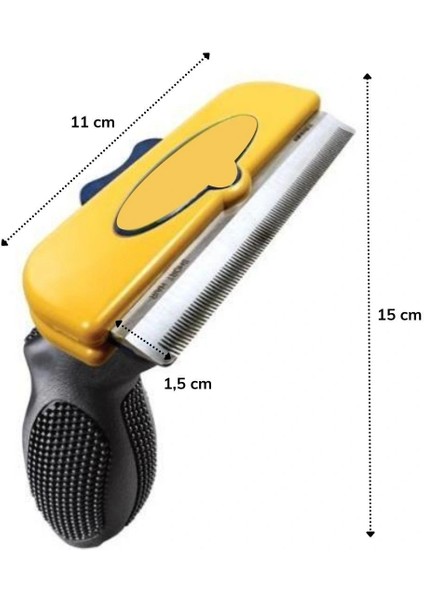 Kedi ve Köpekler Için Kısa Tüylü Köpek Tarağı Tüy Toplayıcı Tarak Large (5047) modelleri