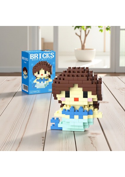 Deniz Kızı Brıcks 3D Puzzle LEGO +14