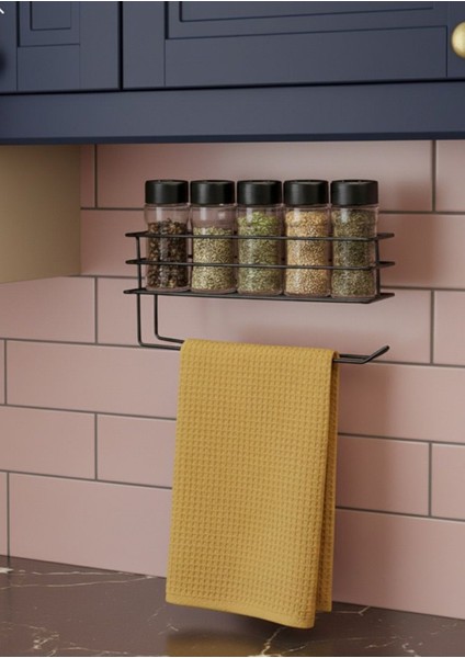 Raflı Metal Havlu Kağıtlığı Banyo Mutfak Düzenleyici modelleri