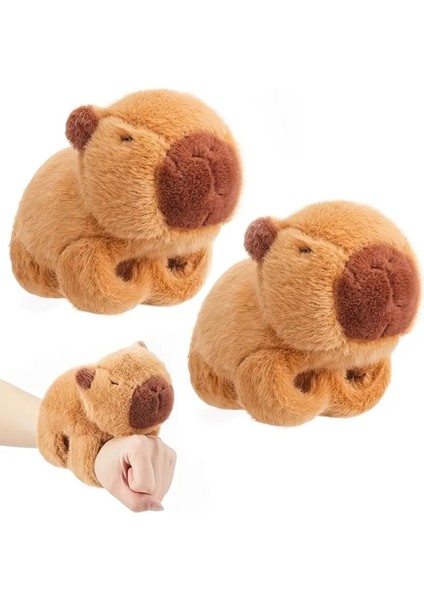 Kola Takılan Capybara Peluş Bileklik Tüylü Esnek Kollu indirimleri