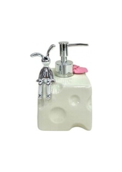 Sıvı Sabunluk Tekli Porselen Şık Tavşan Detaylı fiyatları