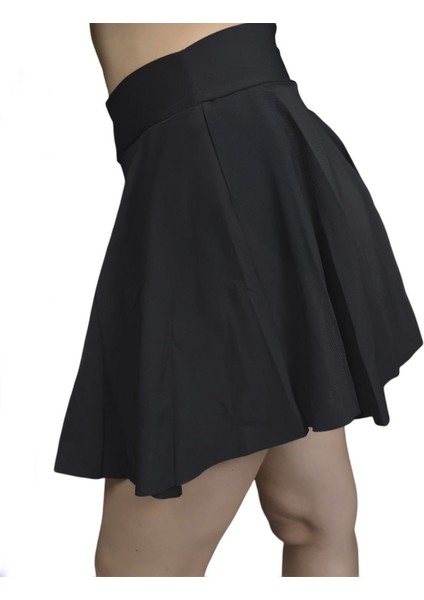 Belmira Spor/günlük Crop Üst & Geniş Paça Tayt Takım