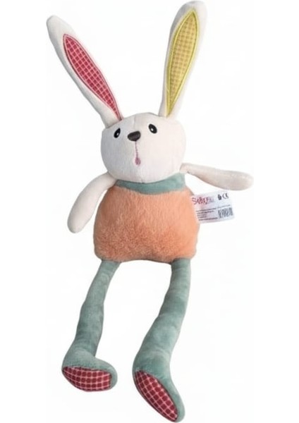 Sevimli Renkli Tavşan Peluş Oyuncak Kulaklar Uzayıp Kısalır 40 cm fırsatları