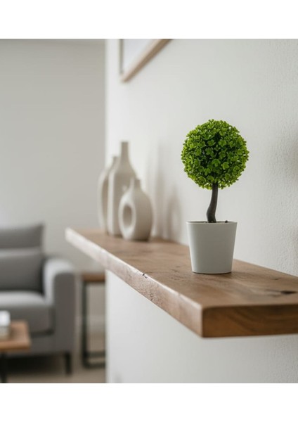 Yapay Çiçek Saksılı Mini Top Ağacı Canlı Şık Görünüm 1 Adet fiyatları