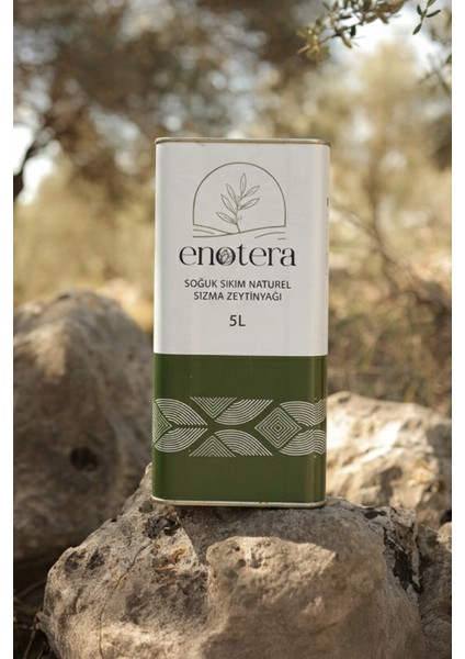 Soğuk Sıkım Naturel Sızma Zeytinyağı 5 L