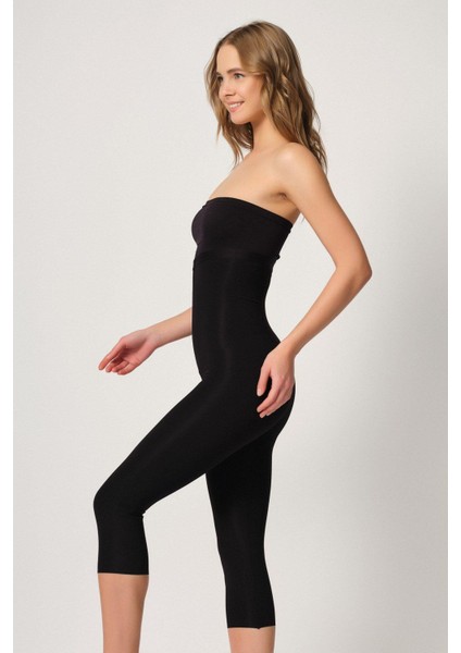 Siyah Mı Emay 2868 Fermuarlı Kapri Tayt Lazer Korse fiyatları