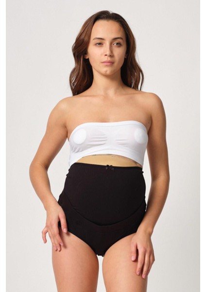 Siyah Mı Emay 2825 Cotton Hamile Karın Destekleyici Slip Korse fiyatları