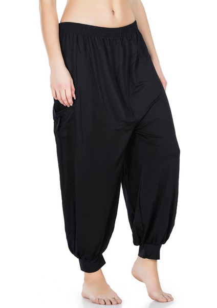 Siyah Manşetli Şalvar 0527-SYH fiyatları