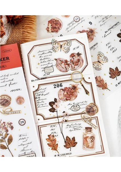 W2-2 Sayfa Kendinden Kesimli Yaldızlı Pet Sticker - Numara : 3 fırsatları