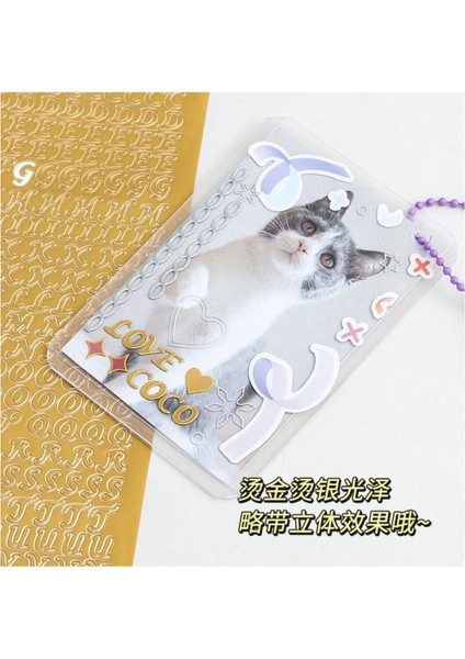 E1-1 Sayfa Zincir Sticker - Renk : Beyaz fiyatları