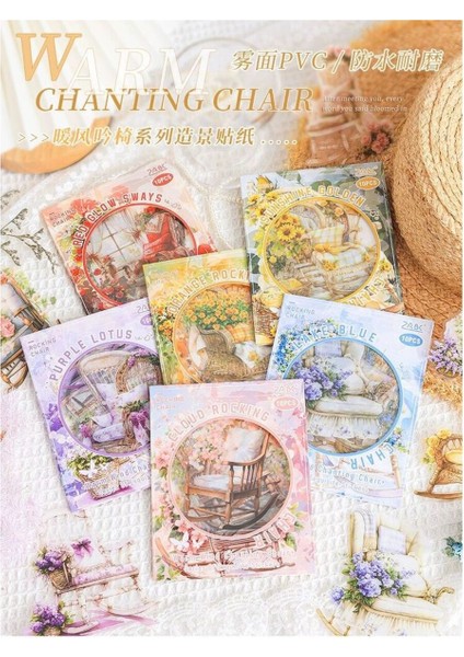 D10-10 Adet Sandalye Pet Sticker (Karışık Paketsiz) indirimleri