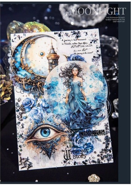 L18-30 Adet Ay Tanrica Pet Sticker- Numara : 1 fırsatları