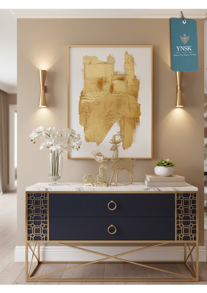 Luxury | Luster Pair | Lüks 2'li Metal Geyik Kristal Küre Detaylı Dekor Obje fırsatları