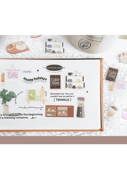 P12-40 Adet Günlük Pet Sticker - Numara : 4 fırsatları