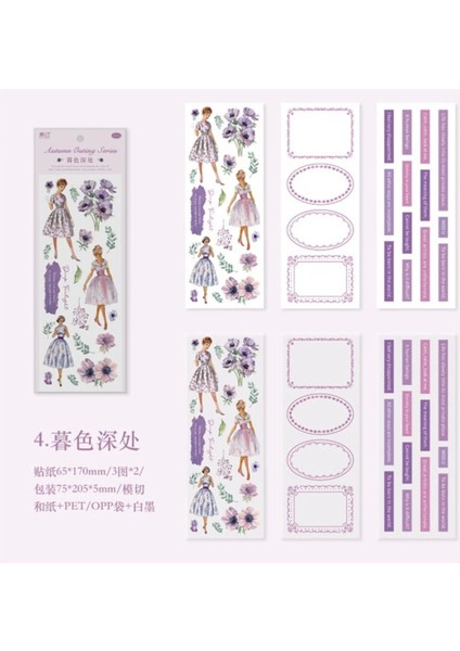 W5-6 Sayfa Sticker Seti - Numara : 1 indirimleri