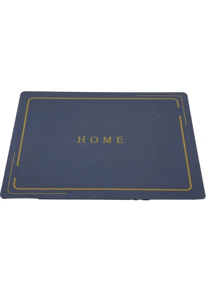 Mat Renkler 40X49.5CM Su Emici Sihirli Banyo Paspası Mat Pvc - Elastik (5047)