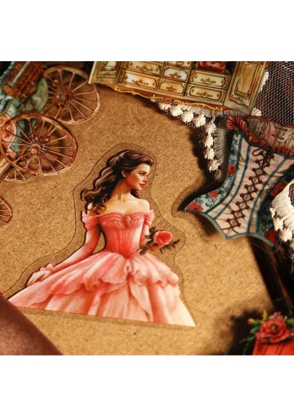 P14-15 Adet Victoria Pet Sticker - Renk : Mavi modelleri