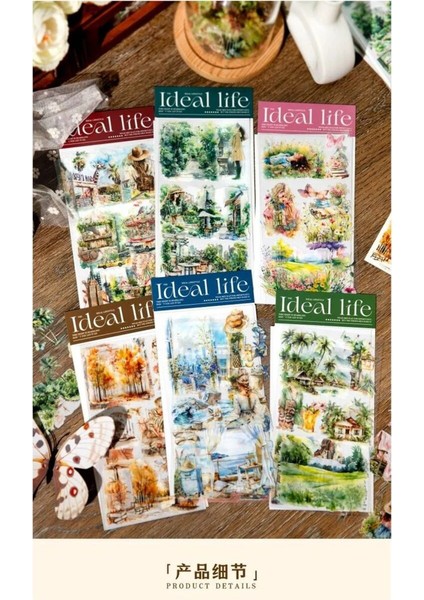 E2-6 Sayfa Sticker Blok - Numara : 3