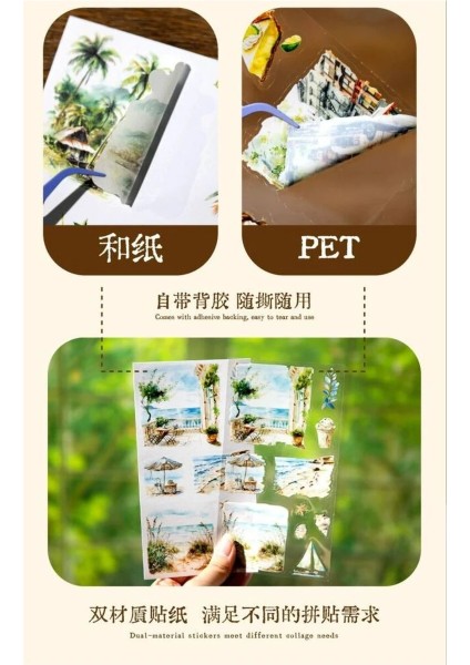 E2-6 Sayfa Sticker Blok - Numara : 3 modelleri