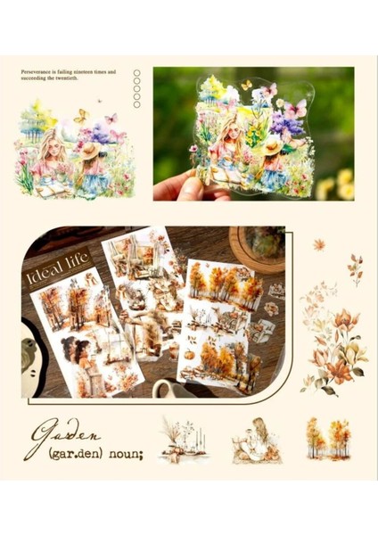 E2-6 Sayfa Sticker Blok - Numara : 3 indirimleri