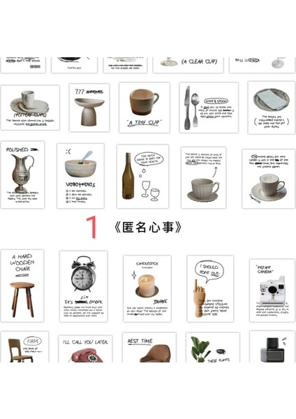 E4-Fırsat Urun 30 Adet Objektler ve Yazılar Sticker - Numara : 4 fiyatları