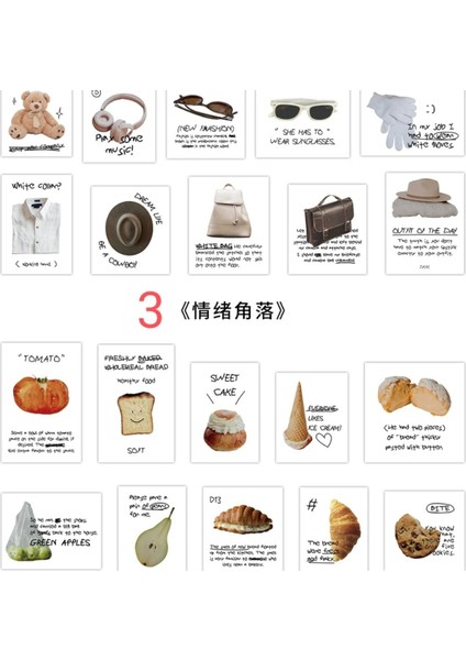 E4-Fırsat Urun 30 Adet Objektler ve Yazılar Sticker - Numara : 4 modelleri