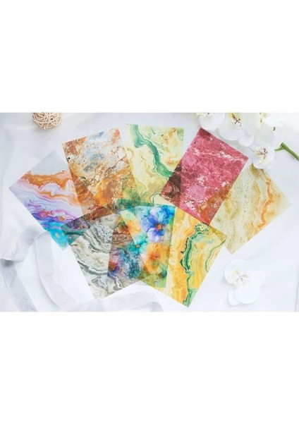 U10-10 Sayfa Arka Plan Pet Sticket - Numara : 6 fiyatları