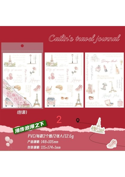 U9-2 Sayfa Seyahat Transfer Sticker - Numara : 1 modelleri