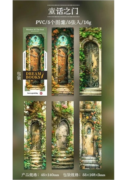 G16-5 Adet Pvc Kitap Ayracı - Numara : 3 indirimleri